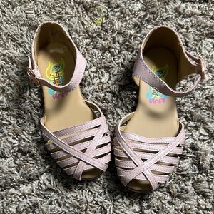 Rachel Shoes Blush Pink Kids Sandals